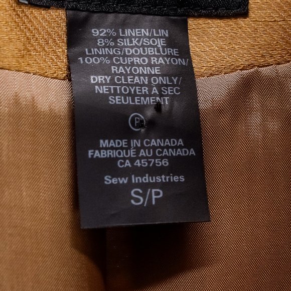 Smythe Tan Double-Breasted Blazer - Picture 10 of 10